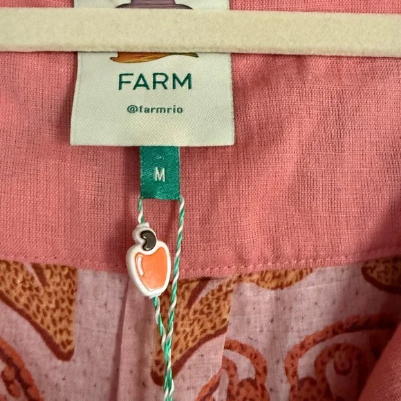 NWT Farm Rio Ainika Mccaws Print Maxi Dress Medium - Picture 3 of 8